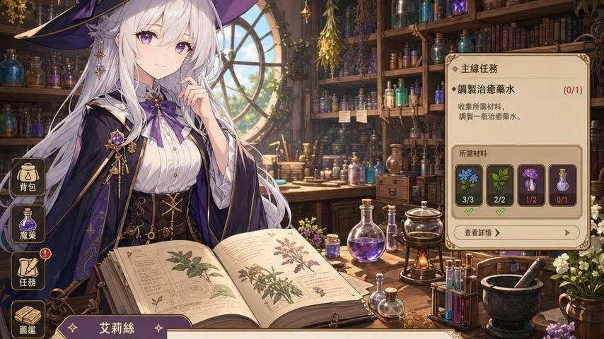 魔女秘药 实机画面 详情图 4