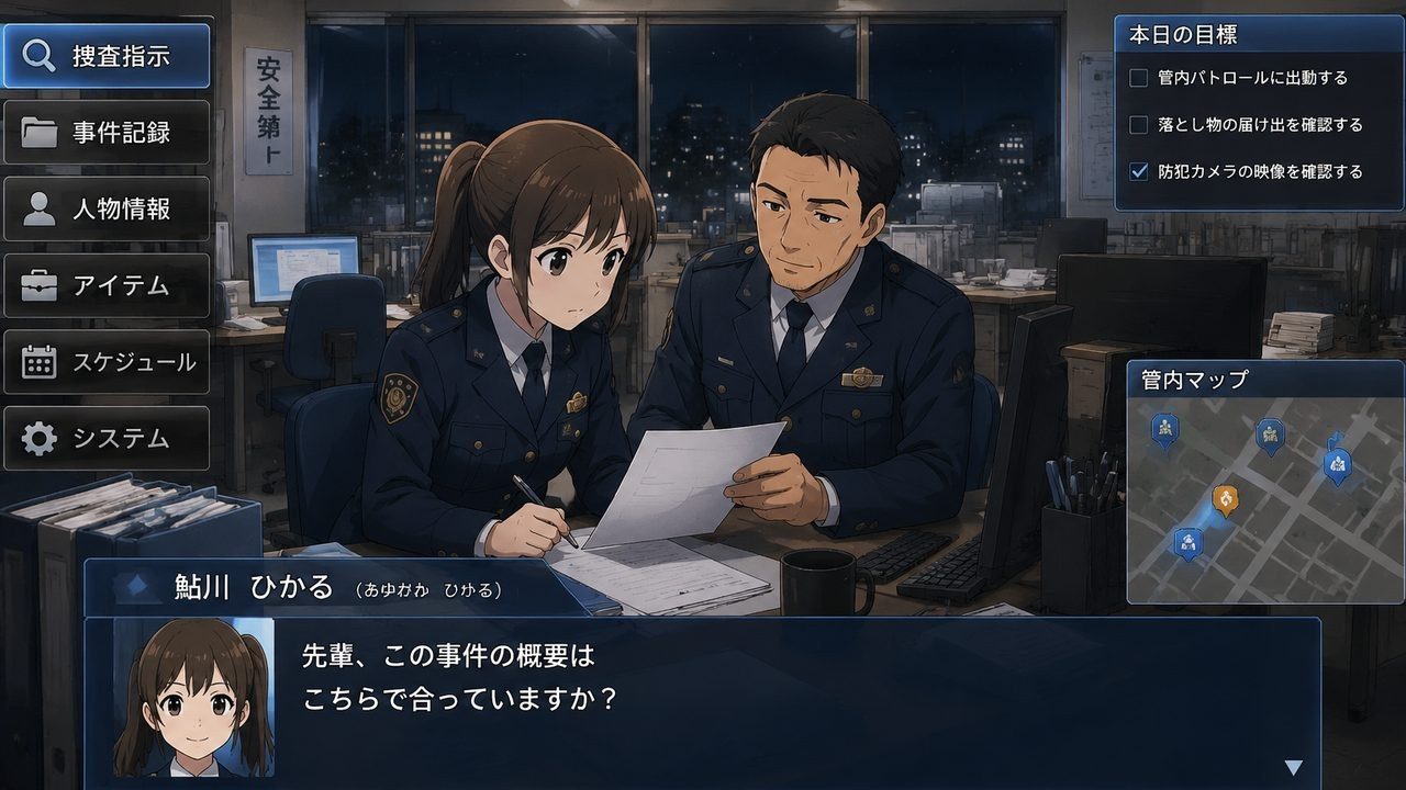 极道无赖EX 女警鮎川光 操作界面 画面 8
