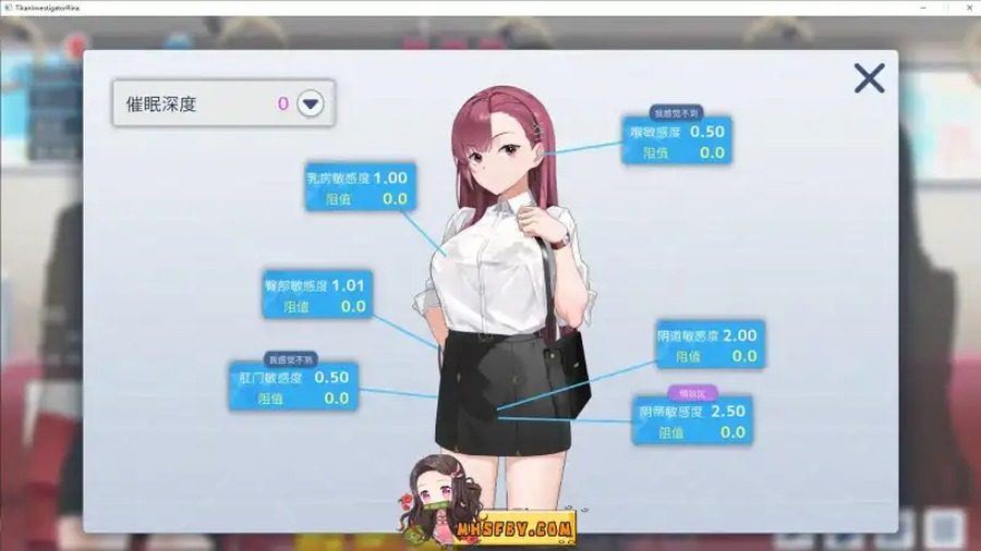诱饵痴汉搜查官梨奈V1 角色路线 资料图 2
